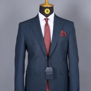 Blazer Bleu Motif 12