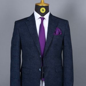 Blazer Bleu Motif 13