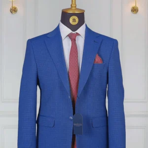 Blazer Bleu Motif 16