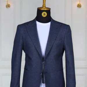 Blazer Bleu Motif 18