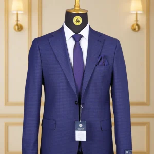 Blazer Bleu Motif 20