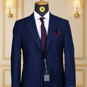 Blazer Bleu Motif 23