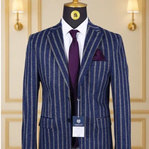 Blazer Bleu Motif 31