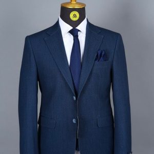 Blazer Bleu Motif 8