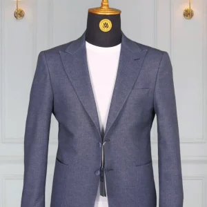 Blazer Gris Motif 15