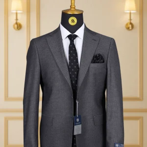 Blazer Gris Motif 18