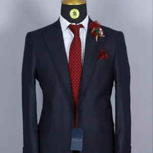 Blazer Gris Motif 2