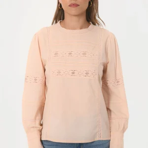 BLOUSE - BOHEME - BOIS DE ROSE