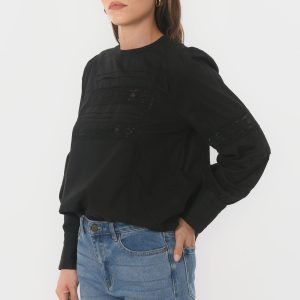 BLOUSE - BOHEME - NOIR