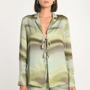 CHEMISE NIKITA IMPRIMÉ 70s MULTI KAKI