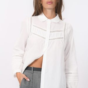 CHEMISIER - BELGRADE - BLANC