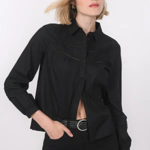 CHEMISIER - BELGRADE - NOIR