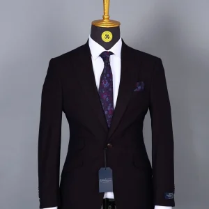 Costume 2 Pièces Aubergine V.I.P