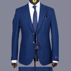 Costume 2 Pieces Bleu Acier V.I.P