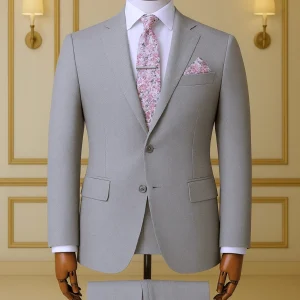 Costume 2 Pieces Gris Clair V.I.P 2