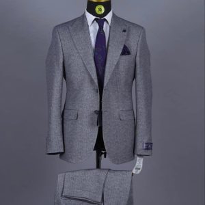 Costume 2 Pieces Gris Clair V.I.P