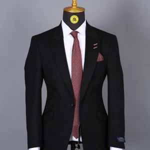 Costume 2 Pièces Noir Motif V.I.P