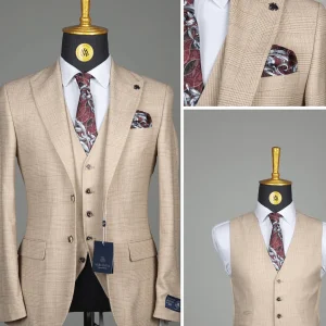 Costume 3 Pieces Beige