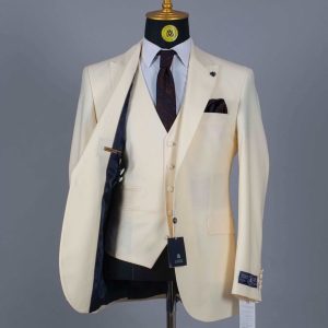 Costume 3 Pieces Beige Uni