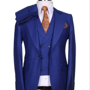 Costume 3 Pieces Bleu Bic