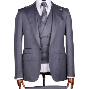 Costume 3 Pieces Gris Clair V.I.P 3