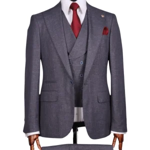 Costume 3 Pieces Gris Clair V.I.P 5