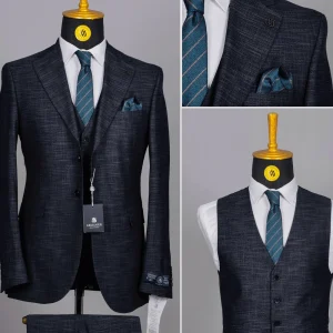 Costume 3 Pieces Noir Dégradé