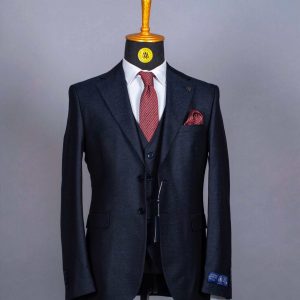 Costume 3 Pieces Noir Vert