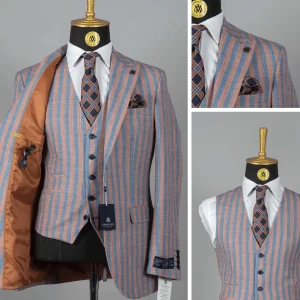 Costume 3 Pieces  Orange Bleu