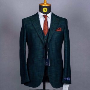 Costume 3 Pieces Vert Dégradé