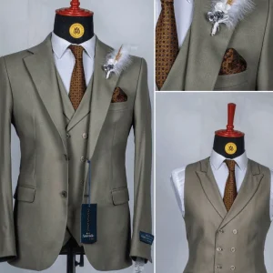 Costume 3 Pieces Vert Pâle