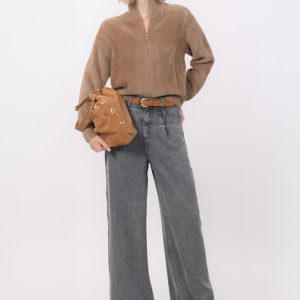 GILET - BELEN - NOISETTE