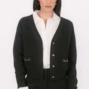 GILET - BETINA - NOIR