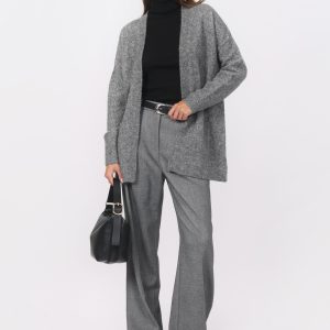 GILET - BRUNO - GRIS CHINE