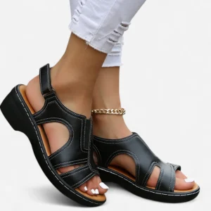 Serilda - Sandale Élégante à Talon avec Bride Ajustable et Confort Optimal