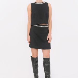 JUPE COURTE - BEGUIN - NOIR