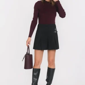 JUPE COURTE - BELLA - NOIR