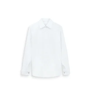 La Vendôme - Chemise oversize blanche - Poignets Mousquetaires