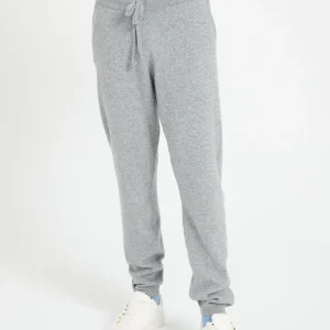 Pantalon homme en cachemire gris clair - LUKE 7