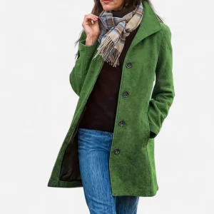 Manteau en Laine Classique - Coupe Ajustée, Style Intemporel