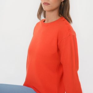 PULL BOUTONS - BELINDA - ORANGE