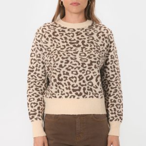 PULL - BRENDON - BEIGE/MARRON