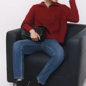 PULL CAMIONNEUR - BIANCA - BORDEAUX