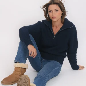 PULL CAMIONNEUR - BIANCA - MARINE