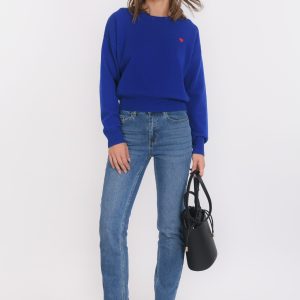 PULL COEUR - B-ANITA - COBALT