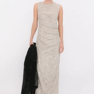 ROBE LONGUE - BELAMI - SILVER