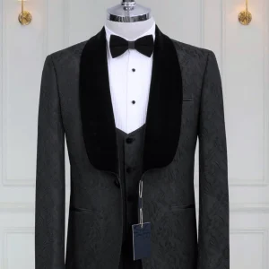 Smoking 3 Pièces Noir 6