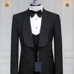 Smoking 3 Pièces Noir 7