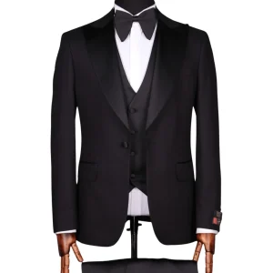 Smoking 3 Pièces Noir