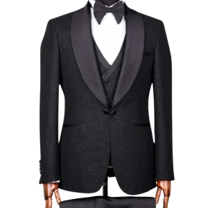 Smoking 3 Pièces Noir V.I.P 2